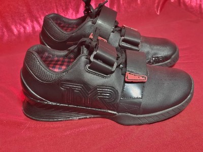 TYR L-1 Lifting Shoes 6.5 Mens Womens Size 8 Black  Weightlifting Lifter 242