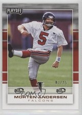 2017 Panini Playoff 3rd Down 3/25 Morten Andersen #107 HOF 1i7