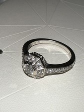 Marilyn Monroe™ Collection 1/2 CT 14k Diamond Octagonal Frame Art Deco 10 Zales