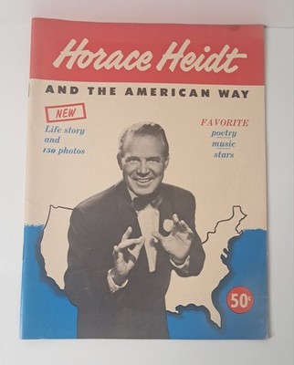 Vintage Horace Heidt and the American Way Souvenir Program Booklet 1953 
