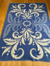 Vintage Thick Wool Blanket 55
