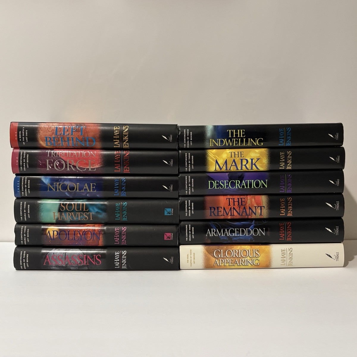 LEFT BEHIND Series COMPLETE Hardcover Book Set of 12 by Tim Lahaye