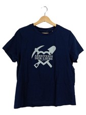 Stanley/Stella T-shirt Femme Bleu Coton Bio Arbeiterin Liebe (EU 42, INT L)