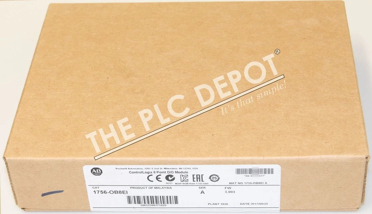 ~2017 SEALED~ Allen Bradley 1756-OB8EI ControlLogix Fused Isolated Output 10-30V