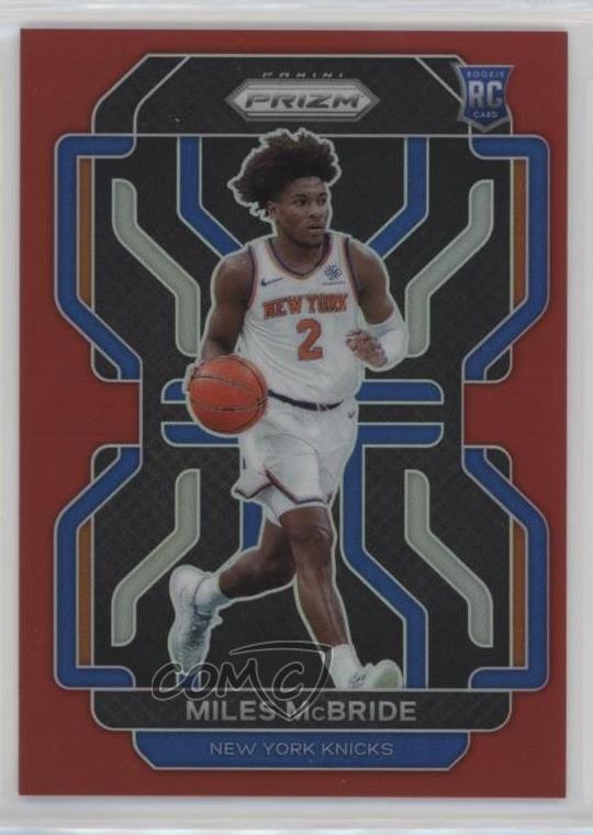 2021-22 Panini Prizm Red Prizm 280/299 Miles McBride #283 Rookie RC 8d9
