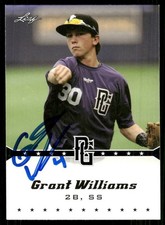 2013 Leaf Perfect Game GRANT WILLIAMS Signed Card autograph auto RED SOX