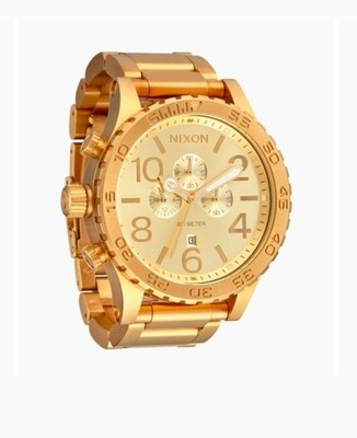 Nixon A08350200 51-30 Chrono Men's Watch - Gold