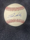LOGAN GILBERT SIGNED AUTOGRAPHED OML BASEBALL BECKETT MARINERS 2024 AL ALL STAR