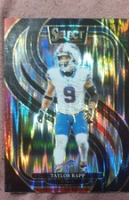 2024 Panini Select - Premier Level Taylor Rapp #195 Black & Red Shock Prizm