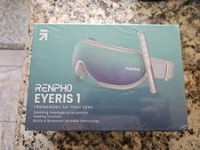 RENPHO Eyeris 1 Eye Massager with Heat & Remote Control Rechargeable Massager