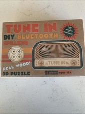 Build Your Own Bluetooth Speakers Kit Real Wood 32pcs Ages 14 Tune In DIY Stem