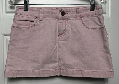 American Eagle Classic Distressed Denim Short Mini Skirt- Women's Size 4