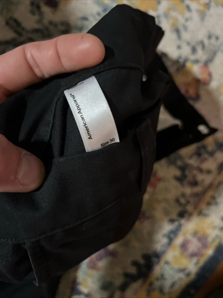 American Apparel Black Size 30 Pants - Image 4 of 4
