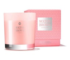 Molton Brown Luxury Rubarb & Rose 480g Three-Wick Scented Candle Fast ??