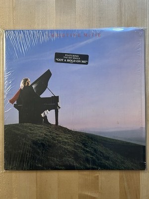 CHRISTINE McVIE - S/T Debut Vinyl LP In Shrink w/ Hype Sticker 1984 Warner Bros
