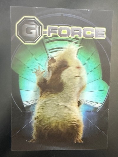 Disney Movie Club Exclusive 3D Lenticular 5x7 card - G-Force - RARE