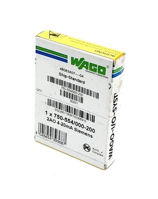 WAGO 750-554/000-200 AO Module
