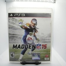 Madden NFL 15 (Sony PlayStation 3, PS3, 2014) Complete CIB Football Game