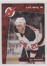 1997-98 Zebra Pen New Jersey Devils Team Issue Jay Pandolfo n1u