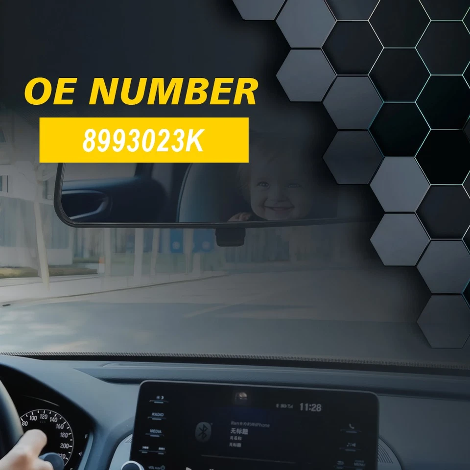 Espelho retrovisor interno espelho retrovisor para 97-06 Jeep CJ YJ TJ JK Wrangler 1~5X - Imagem 3 de 4