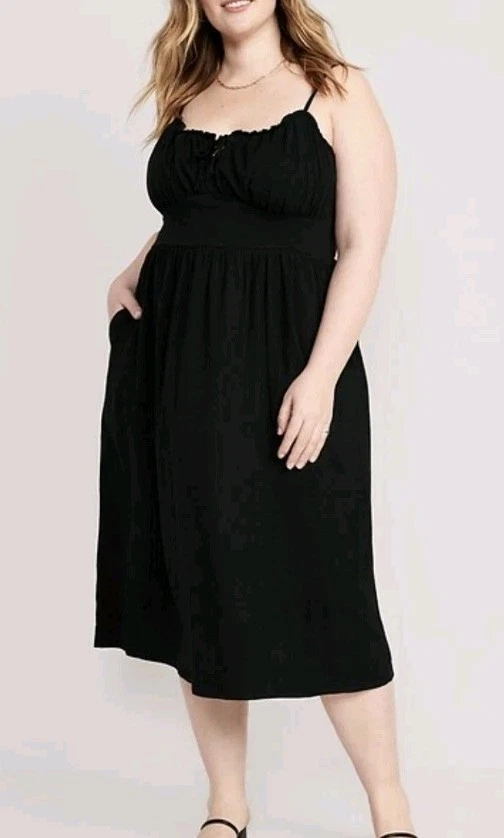 Linen Midi Plus Size Dresses for Women for sale | eBay