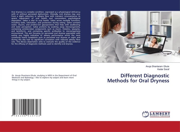 Different Diagnostic Methods For Oral Dryness | Anuja Shantaram Ghule (U. A.)-image