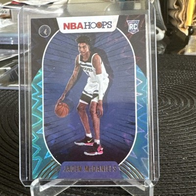 2020-21 NBA Hoops Jaden McDaniels Teal Explosion Rookie #245 - Timberwolves