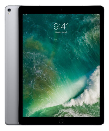 2017 Apple iPad Pro 2nd Gen. 64GB Wi-Fi+Cellular 12.9" Space Gray A1671 C Grade - Picture 1 of 1