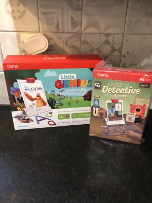 Osmo - Little Genius Starter Kit for iPad plus Detective agency