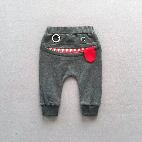 1 2 3 4 Years Casual Baby Children Pants Toddler Boys Cute Cartoon Trousers Cost