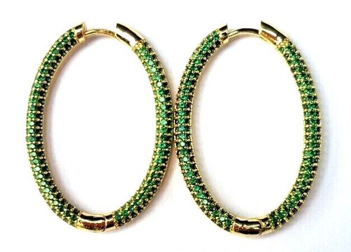 Stylish Cubic Zirconia Rainbow Earrings - Picture 5 of 9