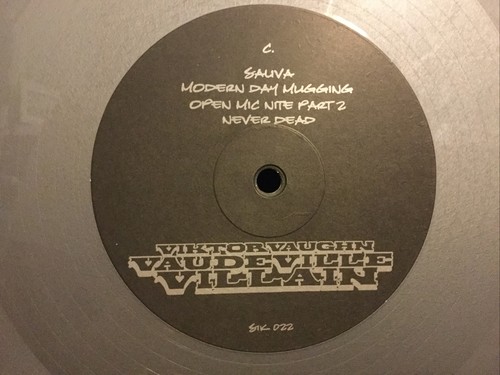 Viktor Vaughn LP Vaudeville Vaillain SILVER VINYL Foil Cover MF DOOM Sound Ink - Picture 10 of 10