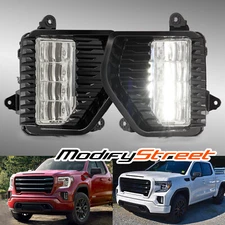 For 2019-2020 GMC Sierra 1500 Elevation LED Fog Lights Bumper Lamps w/Bulbs