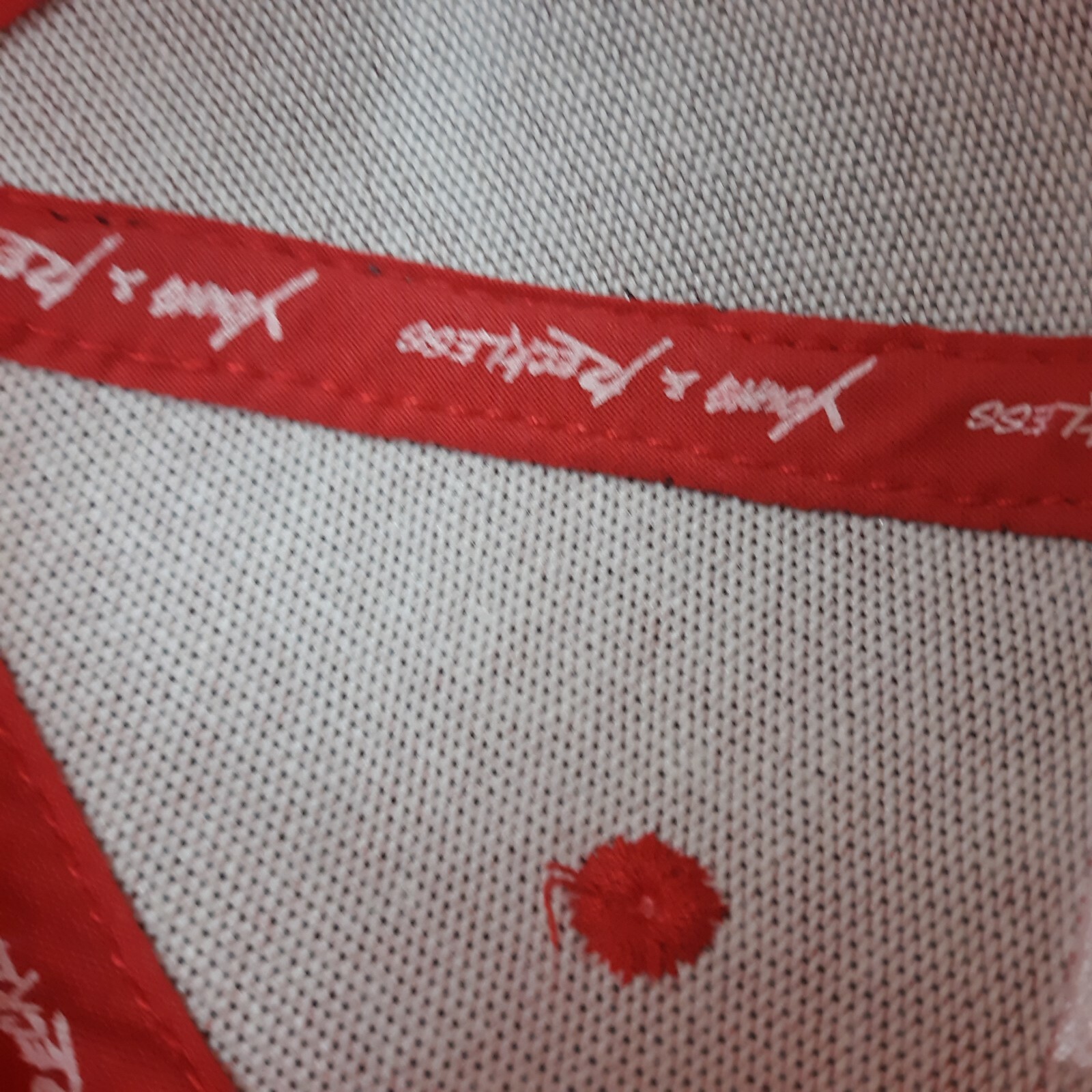 Reckless Red White Hat Adjustable Snap Back Cap Y… - image 7