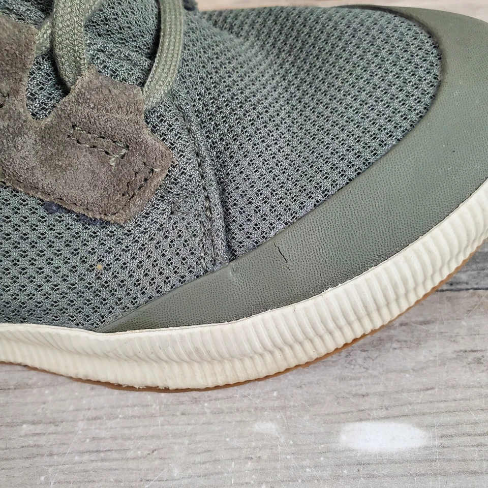 Sorel Out N 约 3 III 经典防水中筒靴女式 11 码绿色 — 第 2/4 张图片