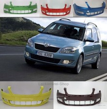 STOßSTANGE VORNE LACKIERT IN WUNSCHFARBE NEU für Skoda Roomster 2010-2015 