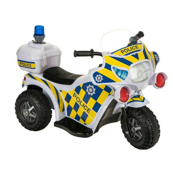 6v battery powered police trike