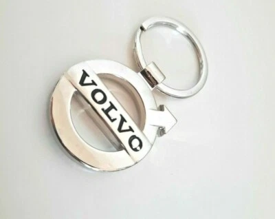 Vintage Metal VOLVO Keyring keychain Logo Both Sides, Built to last