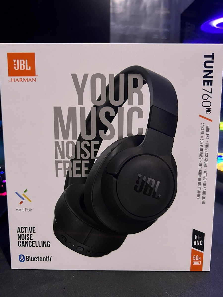 JBL 760NC Over the Ear Headphones - Black for sale online | eBay