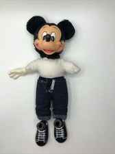 MICKEY MOUSE 11  Applause Walt Disney Sock Hop Varsity Plush VINTAGE Parts Only