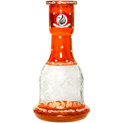Starbuzz Hookah Vase Hookah Glass Handmade Zahrah Premium Base Shisha - SCARLET