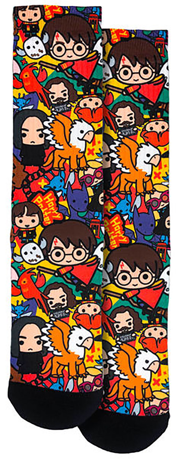 Носки Spoontiques Harry Potter Collage Crew - РАЗМЕР обуви 5-10 для мужчин 7-12 для женщин 2590₽
