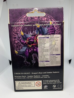 YUGIOH Structure Deck Zombie Madness 1st Edition 53334399654| eBay