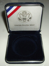 United States Mint Etui / Box - Top Zustand - 6,5 x 6,5 x 1,5 cm - aus Nachlass