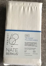 Project 62 Nate Berkus king size, set 2, 500 Ct thread pillowcases
