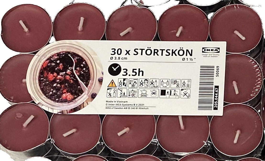 Cera de soja IKEA Velas decorativas