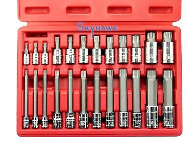 24PC XZN Triple Square Spline Bit Tamper Proof 1/4 24PC XZN Triple Square Spline Bit Tamper Proof 1/4