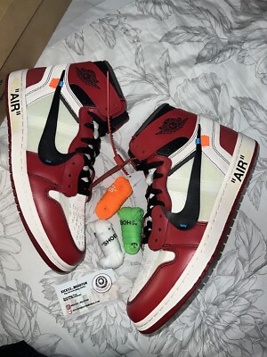 Size 10.5 - Jordan 1 Retro OG x Off-White High Chicago