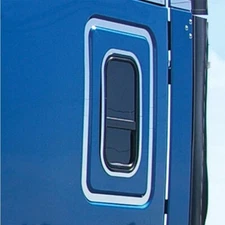 Freightliner Cascadia Sleeper Exit Window Trim Pair # 10806