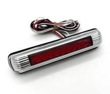 Hot Rod LED Third 3rd Brake Light License Plate Light - Chrome Art Deco Style